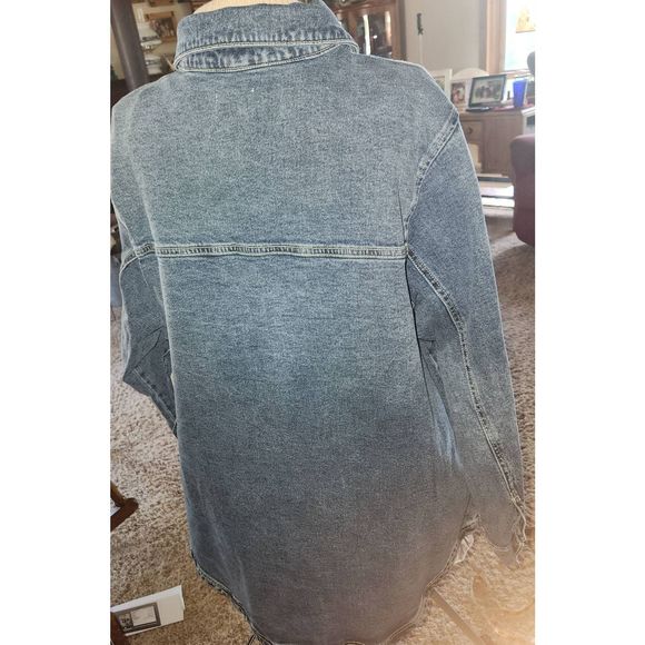 Terra & Sky Blue Jean Jacket - Picture 5 of 9